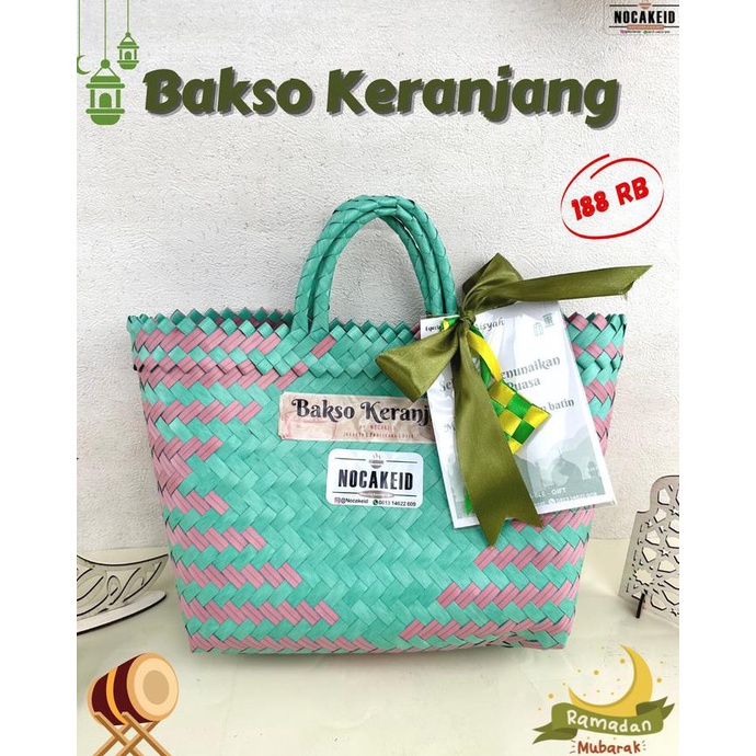 

Bakso Keranjang, hadiah ulang tahun, hampers, bakso dandang