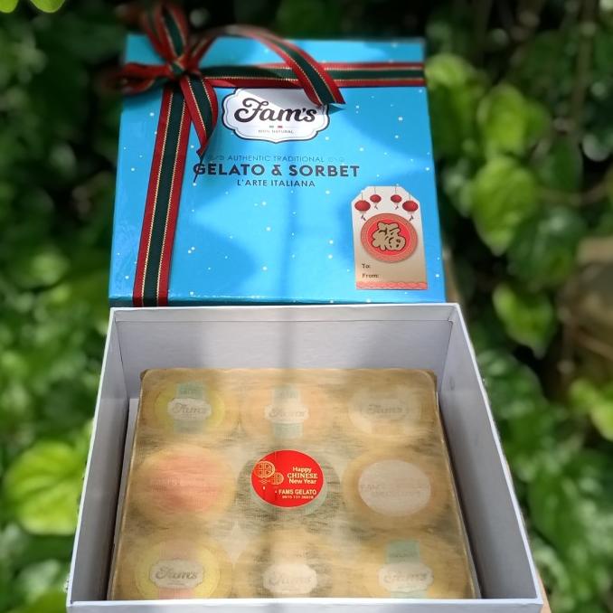 Gelato Sorbet Ice Cream Es Krim Krem IMLEK Gift Hampers Kado