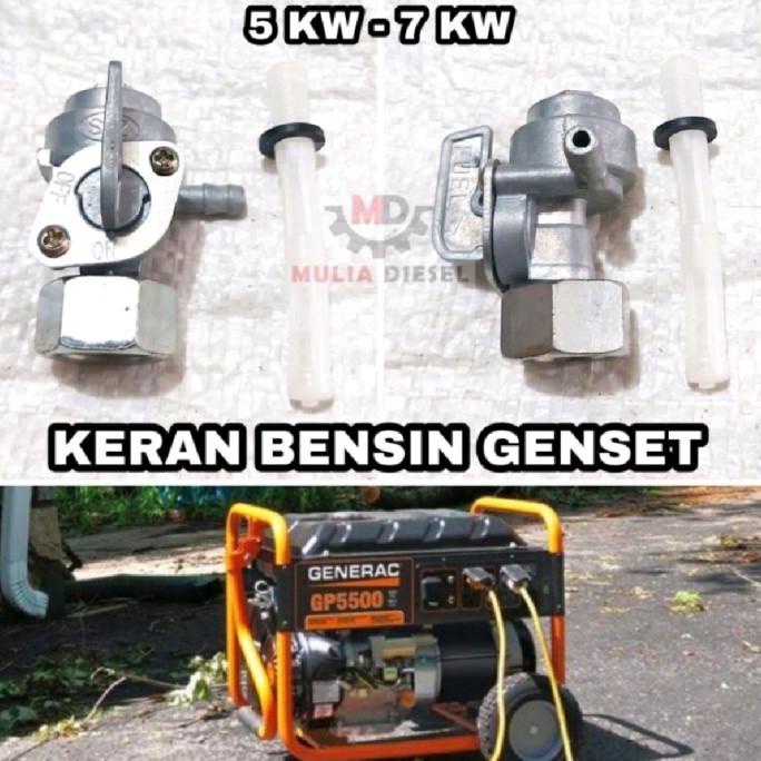 Buruan beli] Keran Bensin Genset Generator EC6500 5000 7000 watt 13 HP 5KW 7KW