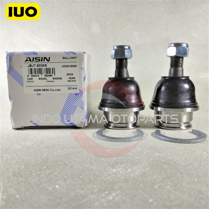 IUOS Ball Joint Bawah Innova Fortuner Hilux 04-15 2pc AISIN JBJT 6036S