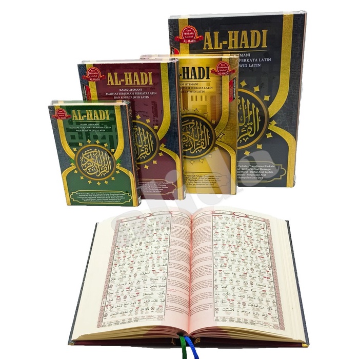 Alquran Tajwid Al-Hadi kecil, Al-Quran Arab Latin Terjemah Alhadi