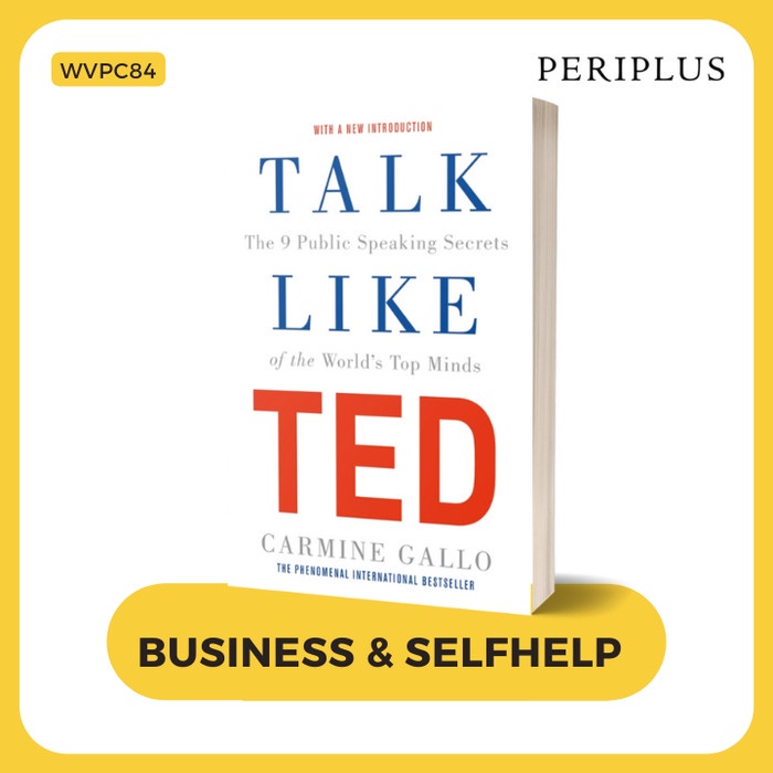 Terlaris Talk Like Ted: 9 Public Speaking Secrets Of World' - 9781529068658