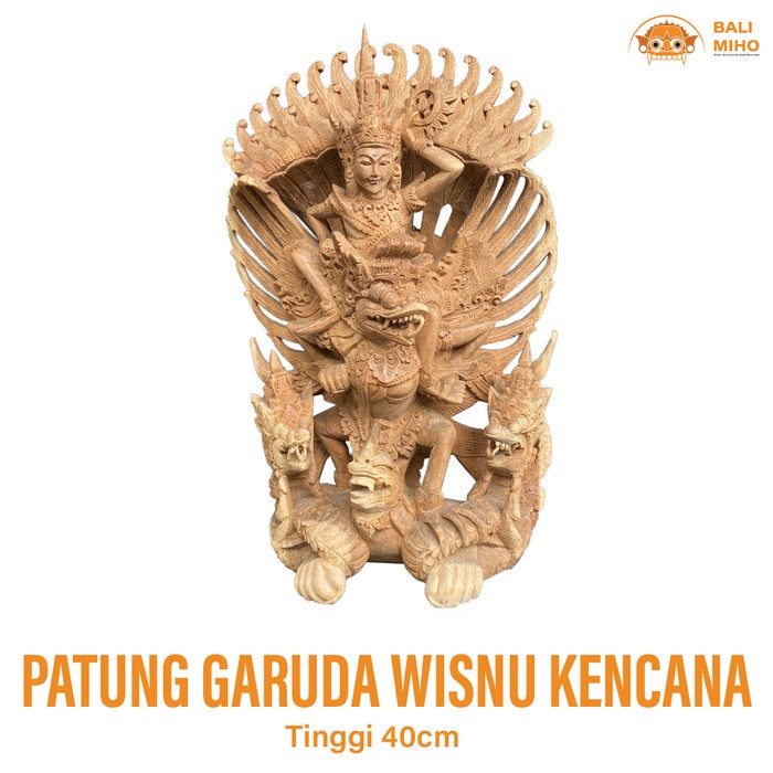 Patung Garuda Wisnu Kencana 40 cm - Patung Garuda - Patung Dewa Wisnu