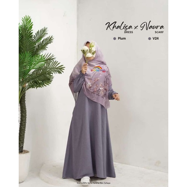 Gamis Khalisa Pelangi Hijab