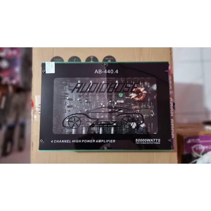 Terlaris Power 4 Channel Audiobose Ab 440