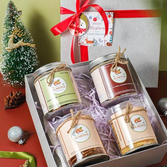 

Parcel Hampers Natal Premium Almond Crispy Cheese