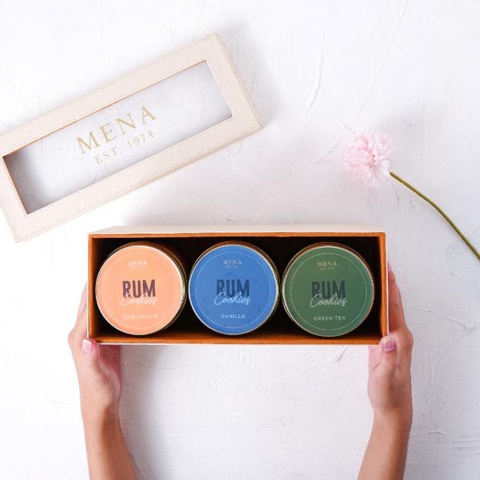 

Mena Cookies - Exclusive Gift Box -3 Large 350gr