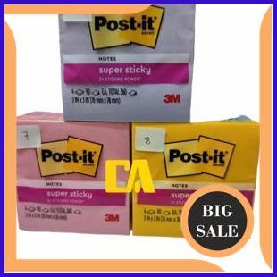 

Post-it super sticky 3x3in 90lembar last stok 54PR23