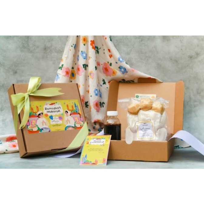

Promo PARSEL LEBARAN MURAH LUCU - HAMPERS AMEENA FUROSHIKI WRAP