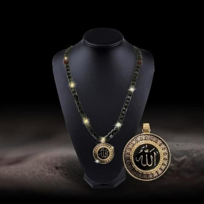 Kalung Kesehatan AL HAYA Lapis Emas 18K - Asli Gwisamunsok Korea