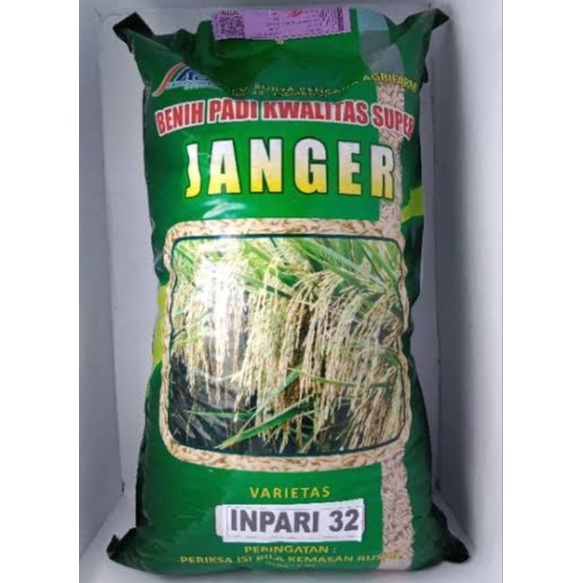 Benih Padi Inpari 32 Janger Kemasan 5 Kg Original Murah Terbaru
