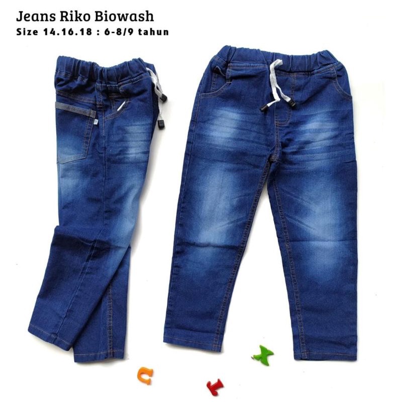 2-9tahun Celana Panjang skinny jeans anak cowok cewek laki laki perempuan usia 2 3 4 5 6 7 8 9 tahun