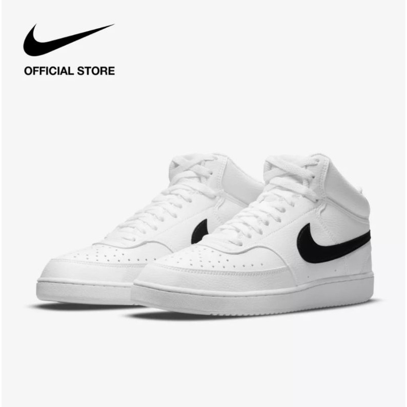 Nike Sepatu Pria Court Vision Mid Next Nature - Putih [DN3577-101]