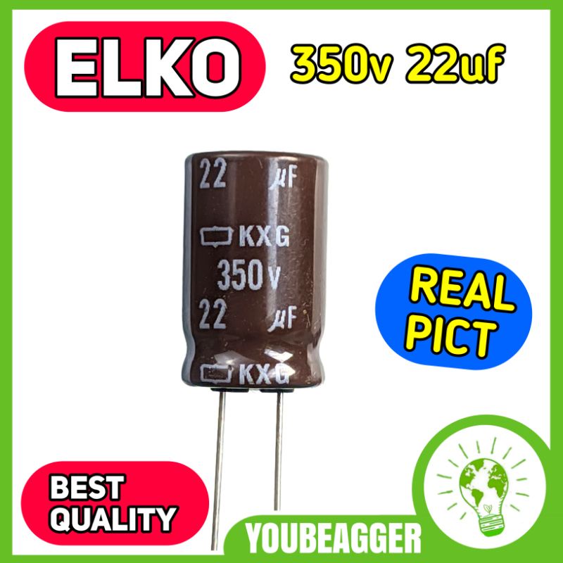 Elko 350v 22uf