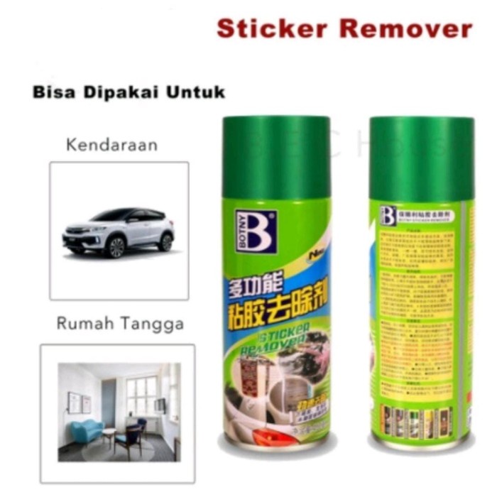 

Remover Spray Penghapus Bekas Noda Stiker, Cat Mobil Dan Rumah 450ML