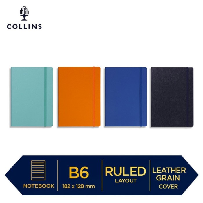 

BISA COD Collins Notebook Glasgow B6 Ruled Buku Agenda Jurnal Planner Journal /BUKU TULIS