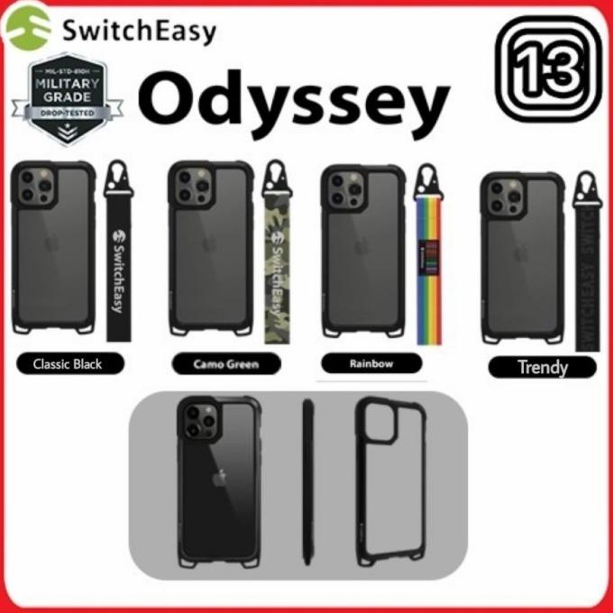 Case Iphone 13 Pro Max Mini Switcheasy Odyssey With Lanyard