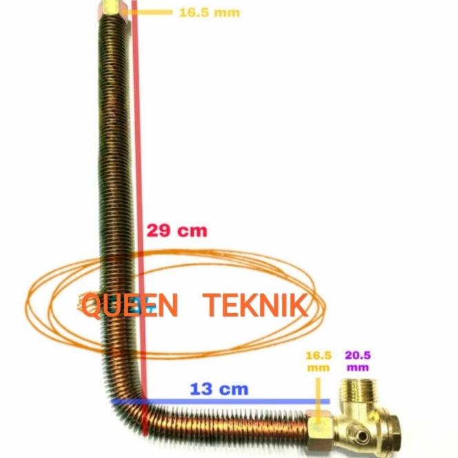 Pipa Kompresor Angin Check Valve Portable