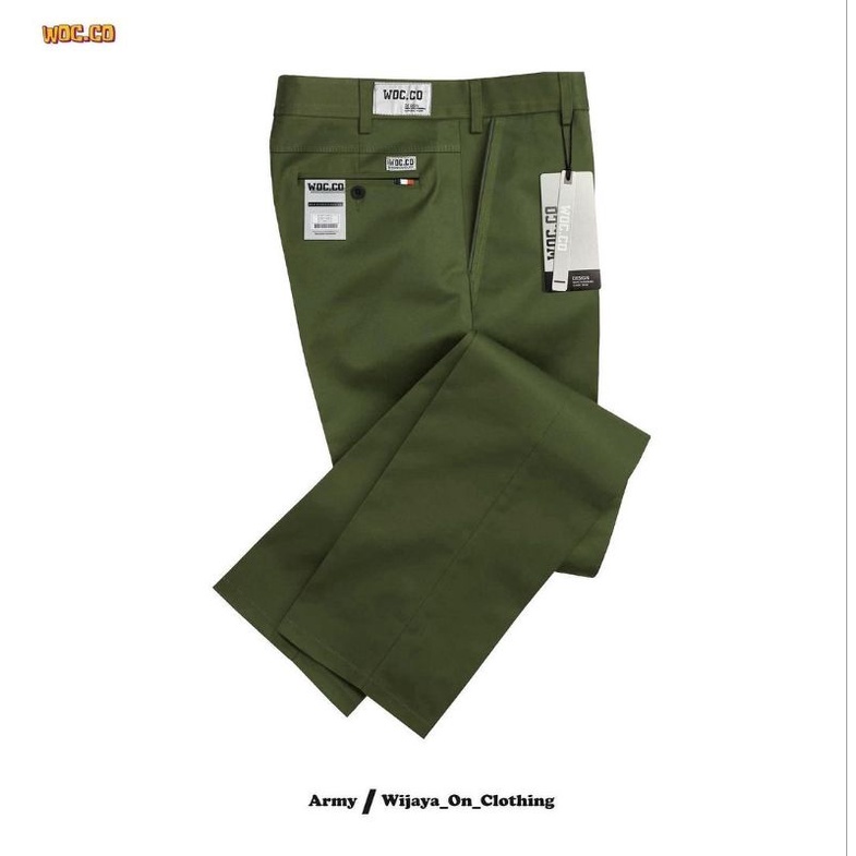 Celana Pria SLIMFIT Chinos Panjang Jumbo Size 33 - 44 Big Size Oversize Pria Kasual