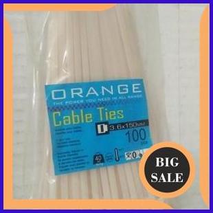 

Kabel Tis Ties Tali Serot 3.6 mm x 15 cm Putih 1pc Eceran perkakas 54PR23