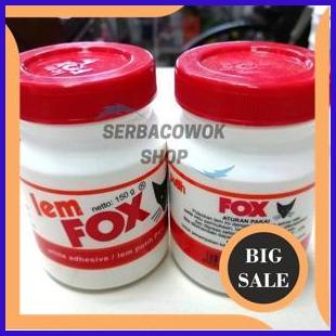 

Lem Fox 150 Gr Lem Putih PVAC Bahan Untuk Slime Termurah Berkualitas tools n parts 54PR23