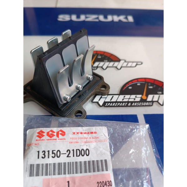 VALVE ASSY RUMAH LIDAH MEMBRAN SATRIA 2TAK 100% ORIGINAL SGP