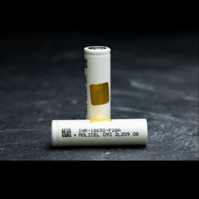 Baterai Molicell 18650 P28a Authentic