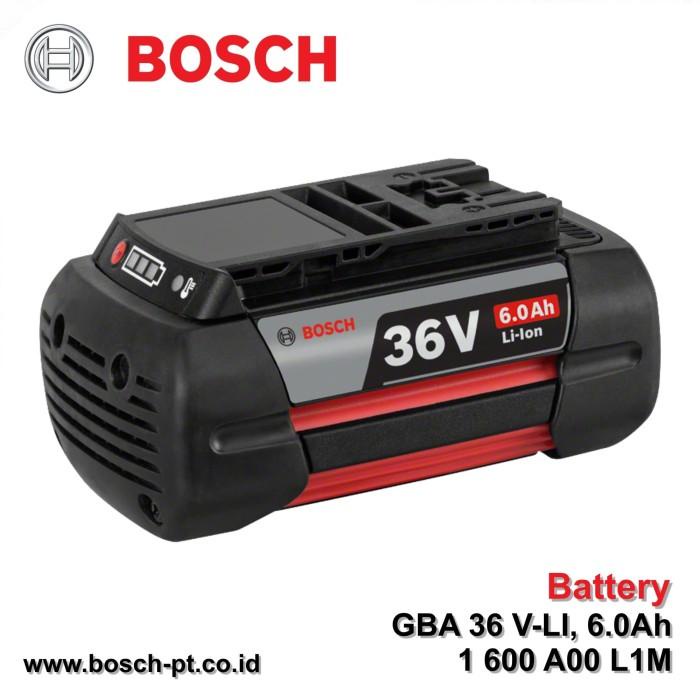 Bosch Baterai GBA 36 V-LI 6.0Ah Li-Ion 36V 6Ah