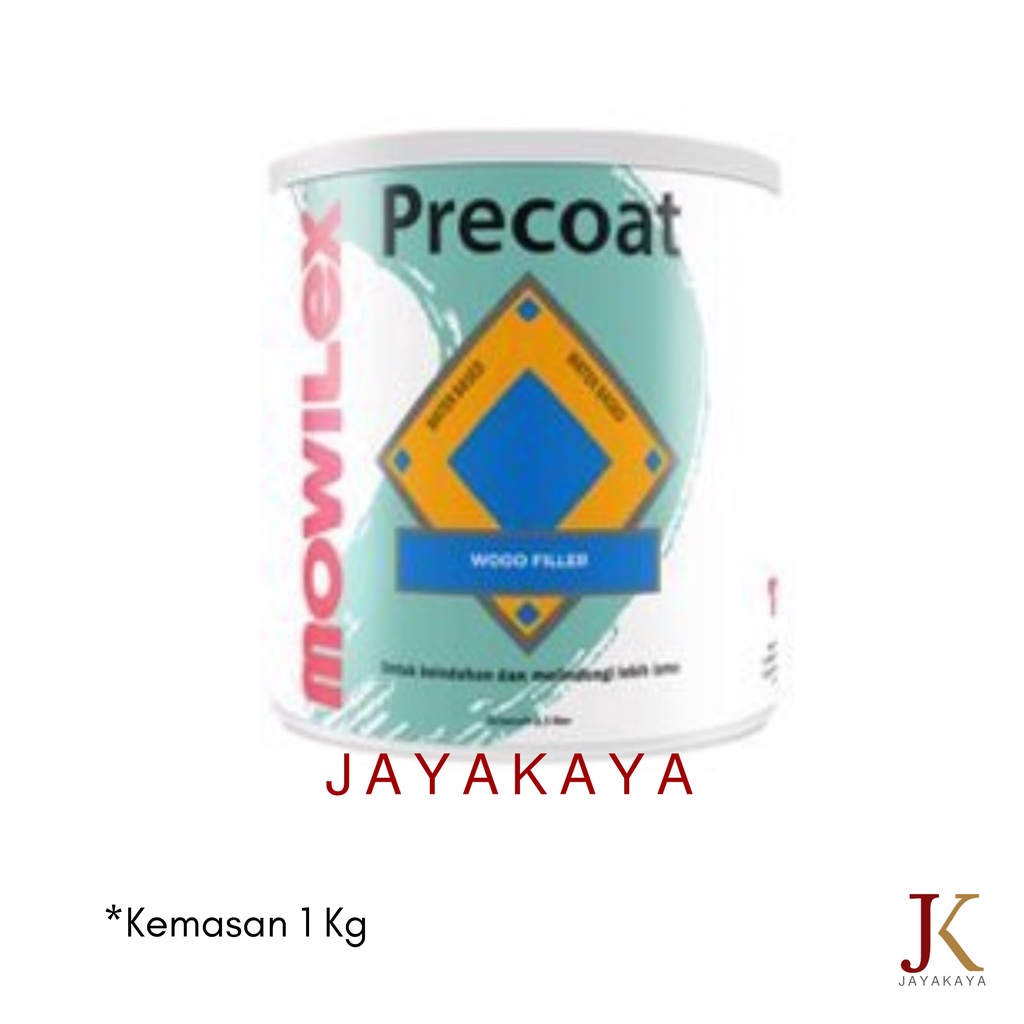 Mowilex Precoat Wood Filler Dempul Kayu Plitur Pelitur Waterbased Jati