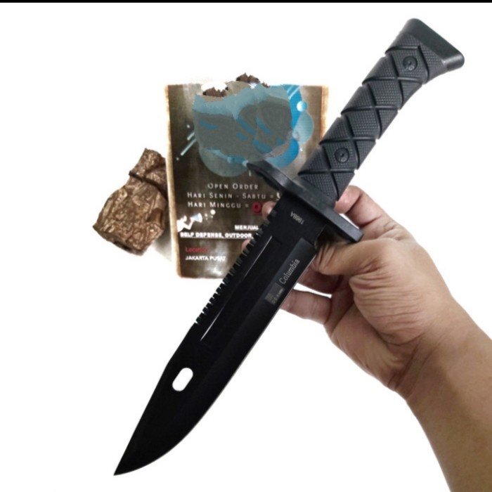 Pisau Army Berburu Outdor Import