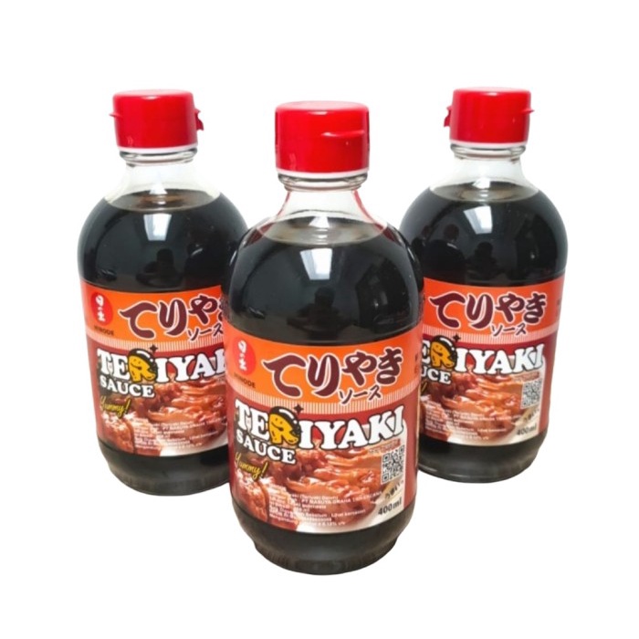 

Hinode Teriyaki Sauce Daio 400ml - Saus Teriyaki Jepang BBQ & Marinade