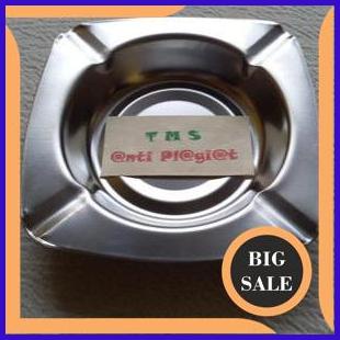 Asbak Rokok Metal Persegi - Tempat Abu Rokok parts 54PR23