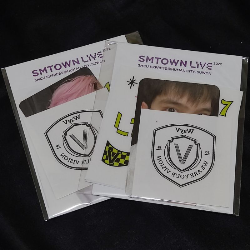 [ CLEARANCE SALE READY STOCK ] MD SMCU AR TATTO STICKER SET WAYV HENDERY YANGYANG SEALED NEW FULLSET