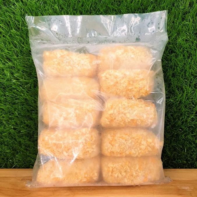 

Chicken Cordon Bleu isi 10 / Dada Ayam Mozarella 700 gram / Halal wmf