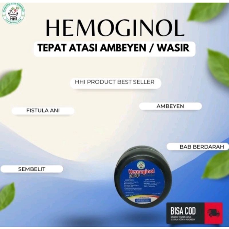 Hemoginol Salep Untuk Mengobati Benjolan Di anus, Susah Bab, Fistula ani