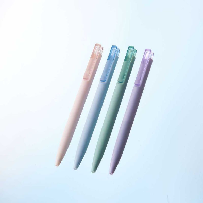 KACO Pena Pulpen Gel Pen Flavour Of Northern Europe Tinta Hitam 4 PCS - K7