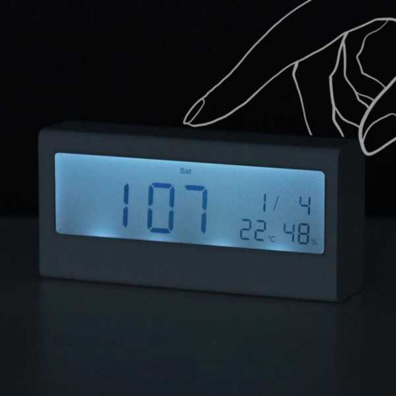 KACO LEMO Jam Weker Alarm Table Clock - K1422