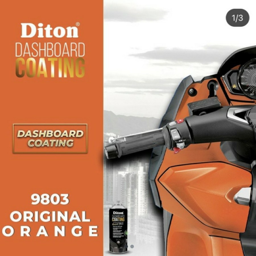 Diton premium dashboard coating original orange 400cc