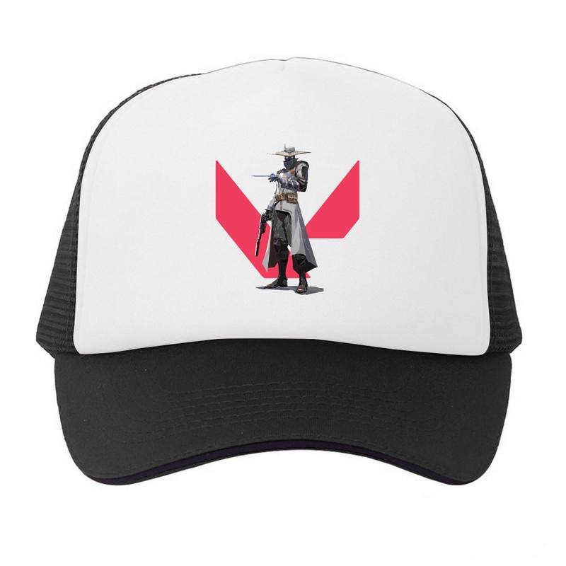 Topi Trucker Gaming Valorant Agent Cypher Art