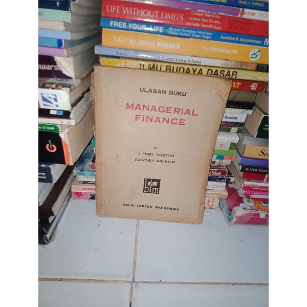 BUKU ASLI MANAGERIAL FINANCE ULASAN BUKU