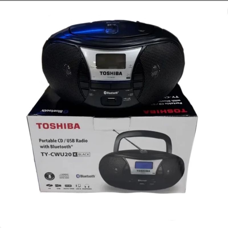 TOSHIBA RADIO TY CWU 20 MINI COMPO BLUETOOTH PORTABLE