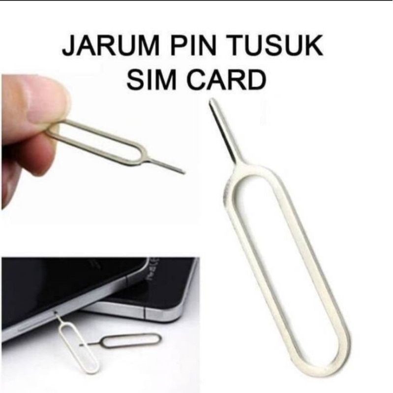Jarum Tusuk Kartu SIM Card Ejector HP Pembuka Sim Tray HP SmartPhone