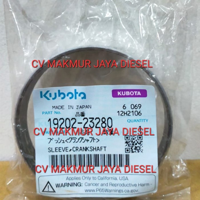 CMJD Sleeve Crank Shaft MX5100 19202-23280 Kubota
