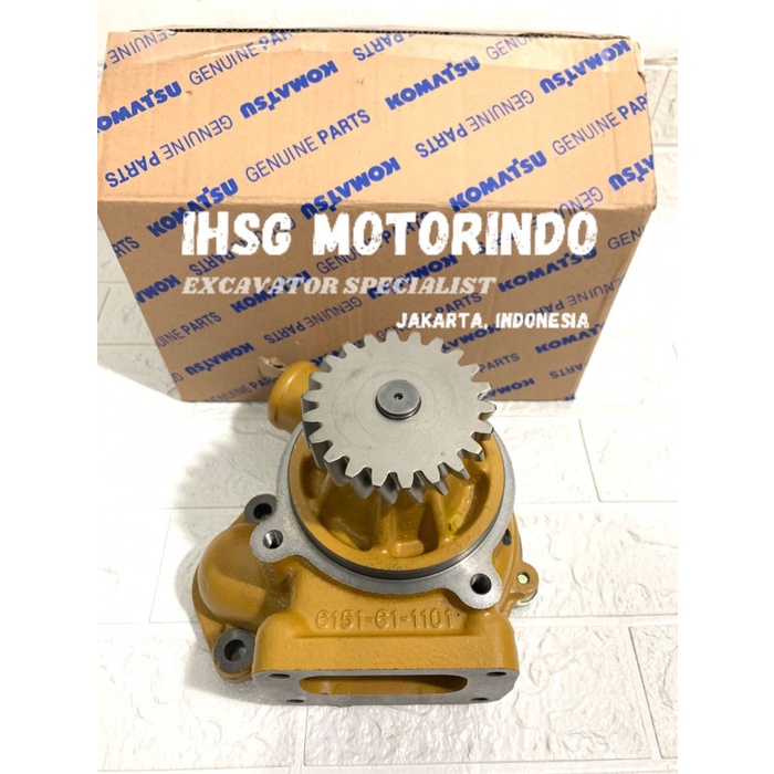 IGMO 6136611501 6136-61-1501 Water pump 6D125 OLD Komatsu