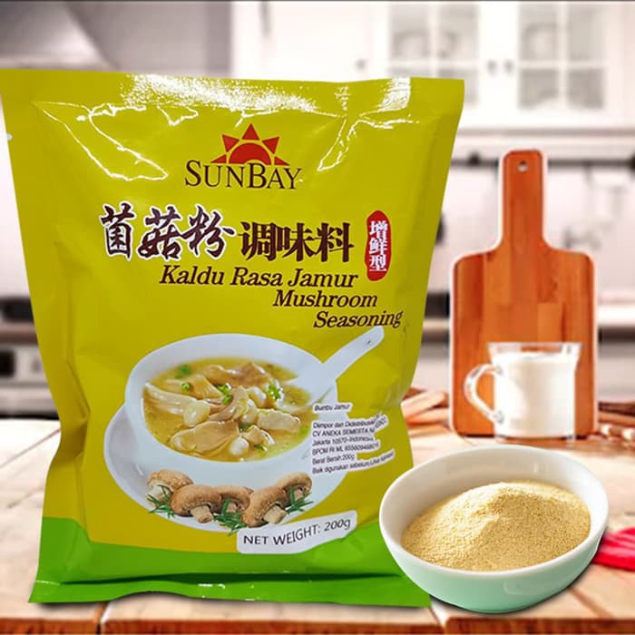 

Sunbay Kaldu Rasa Jamur 200 gr Micin Vegetarian Vitsin Halal