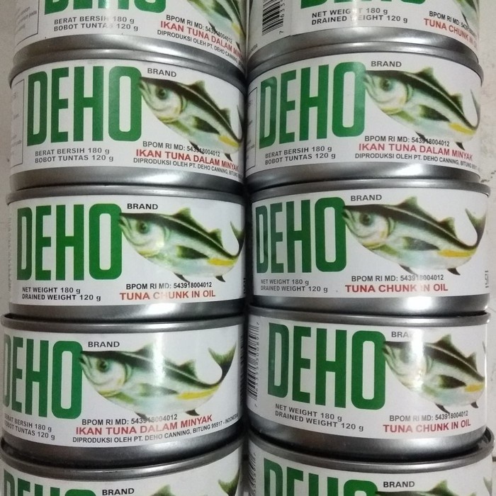 

DEHO ikan tuna kaleng dalam minyak 180 gram