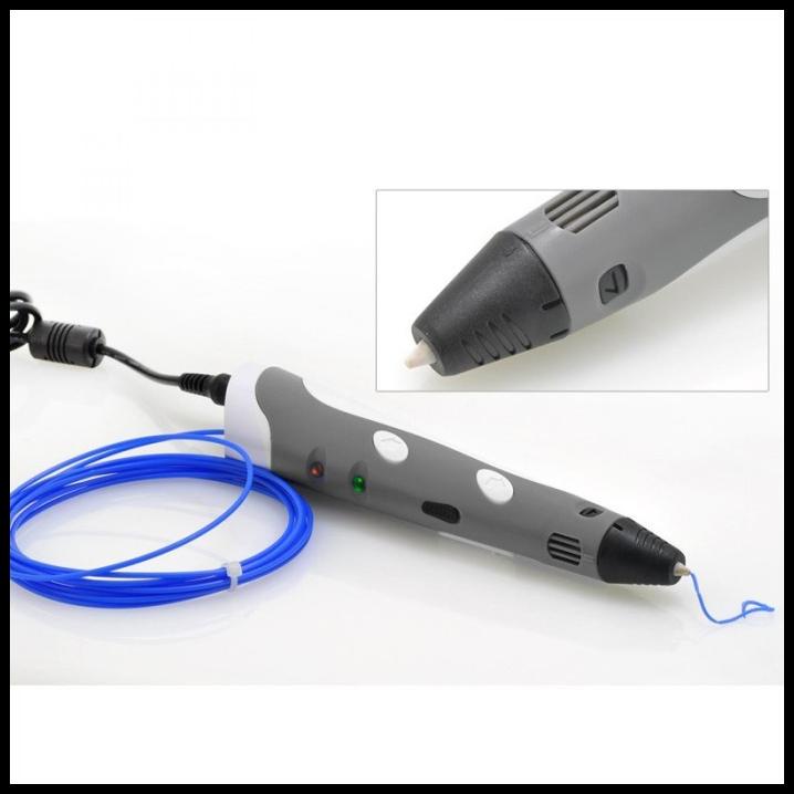 

3D Stereoscopic Printing Pen For 3D Drawing - White/Black