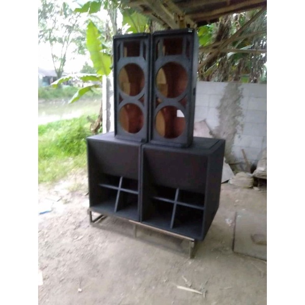 box speaker turbo 15in & sevil 10in