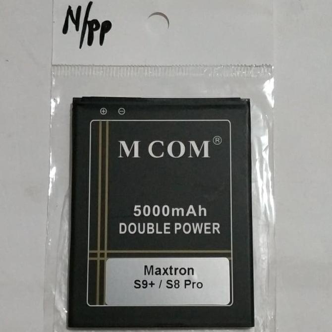 BATERAI MAXTRON S9 PLUS / S8 / S8 PRO double power battery battle