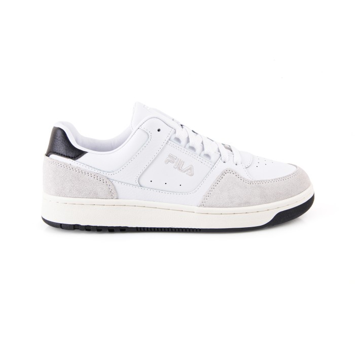 FILA Sepatu Tennis Lifestyle Pria Targa Club LT - White/Ofwh/Black